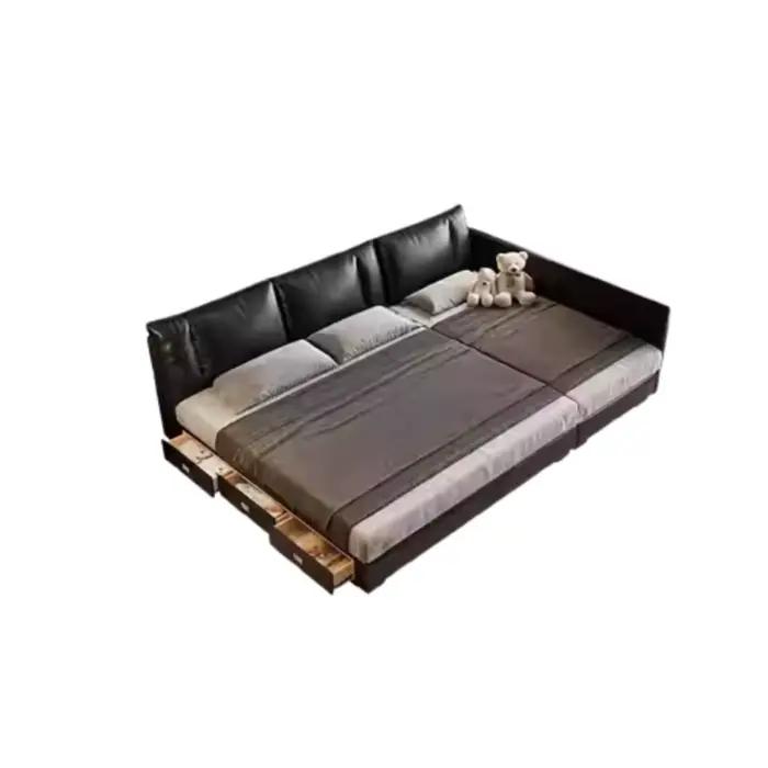 Lit japonais Unique chambre moderne garçon Double enfants lit De luxe dormir Cama De Lujo Para dortoir accessoires pour la maison