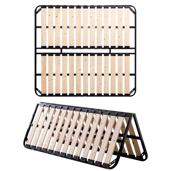 Cadre de lit Tatami avec système de levage et amortissement