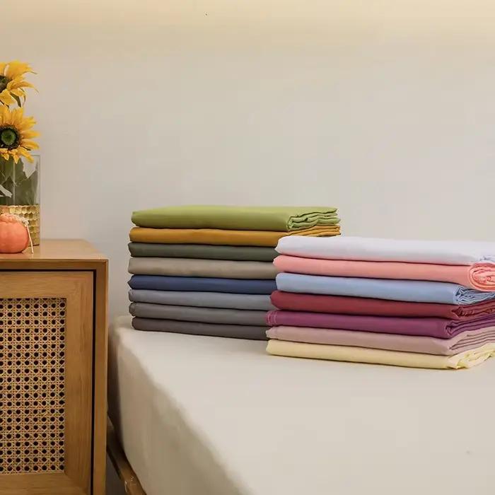 Draps de linge de lit doux pour la maison