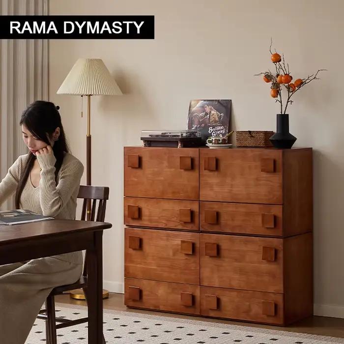 Meuble TV en Bois, Meuble de Rangement
