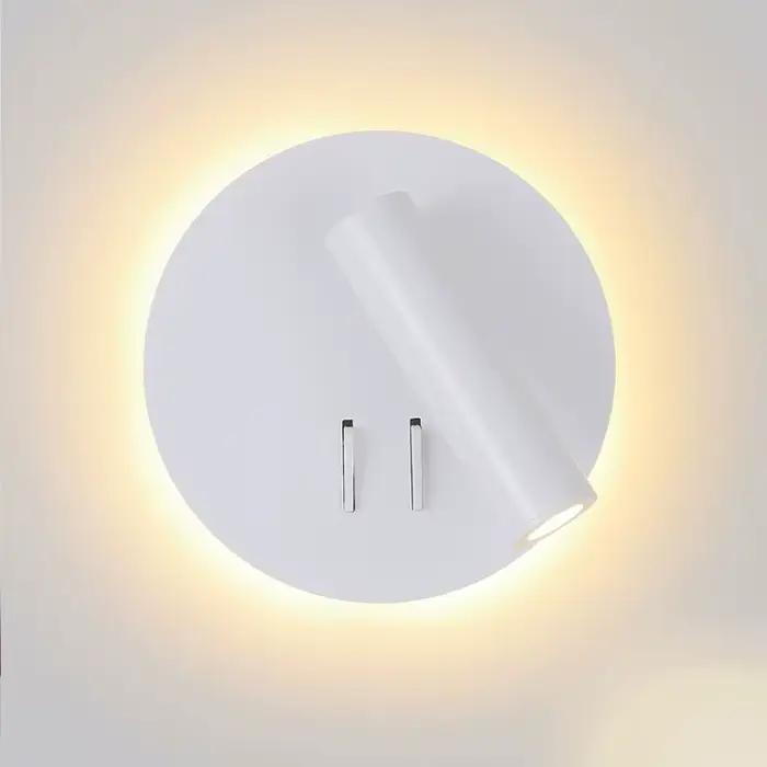 Applique murale Led moderne, luminaire de chevet, chambre à coucher, décoration avec interrupteur, projecteur, lecture, étude, décoration intérieure
