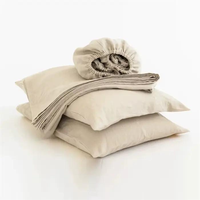 Draps de lit 100% lin doux
