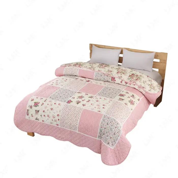 Couette en coton à fleurs