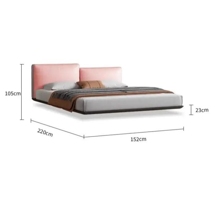Tête de lit de luxe nordique rembourrée