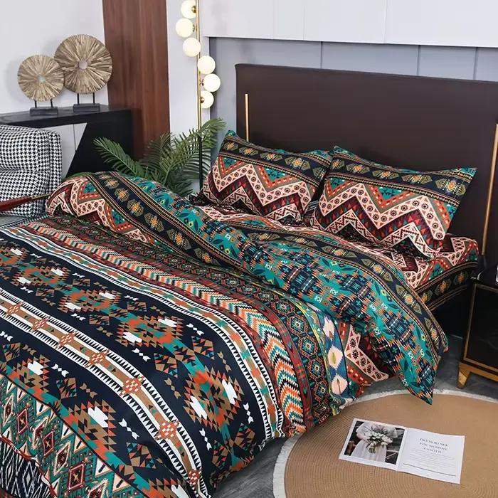 Parure de lit Boho 3 pièces