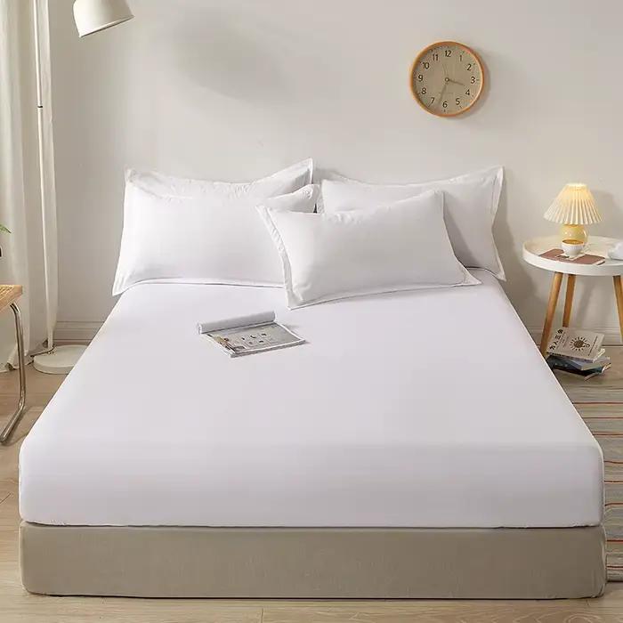 Drap-housse 100% coton avec bandes élastiques