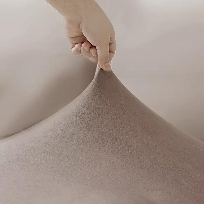 Couvre-tête de lit en velours doux