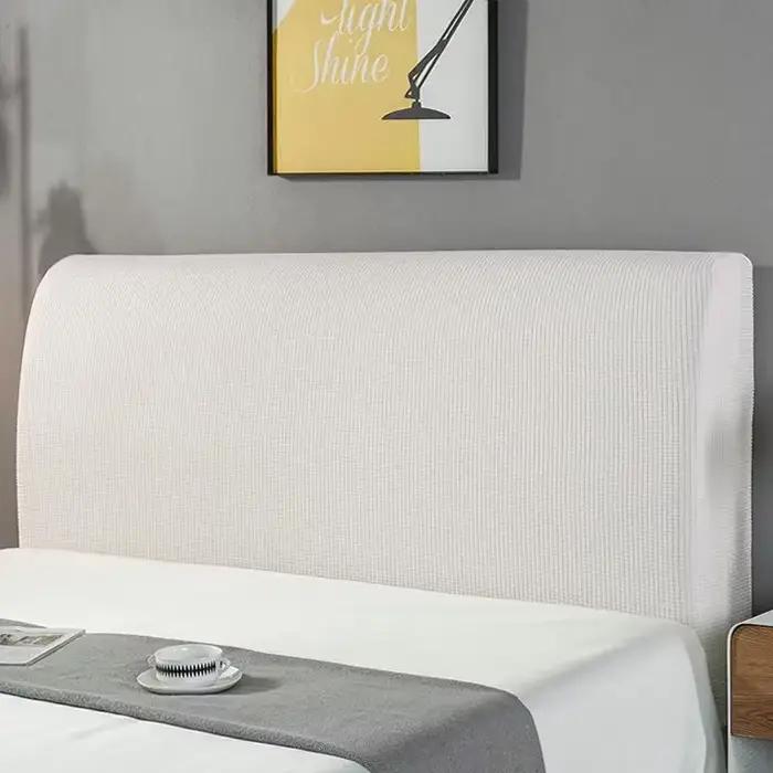 Housse de tête de lit élastique - Protection anti-poussière épaissie pour lit