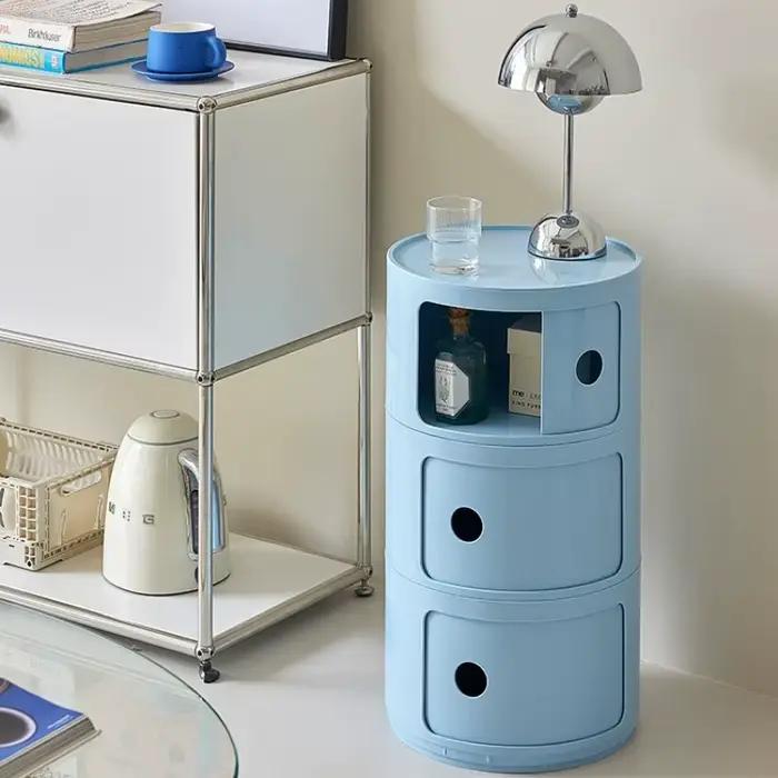 Armoire de chevet nordique en plastique renforcé
