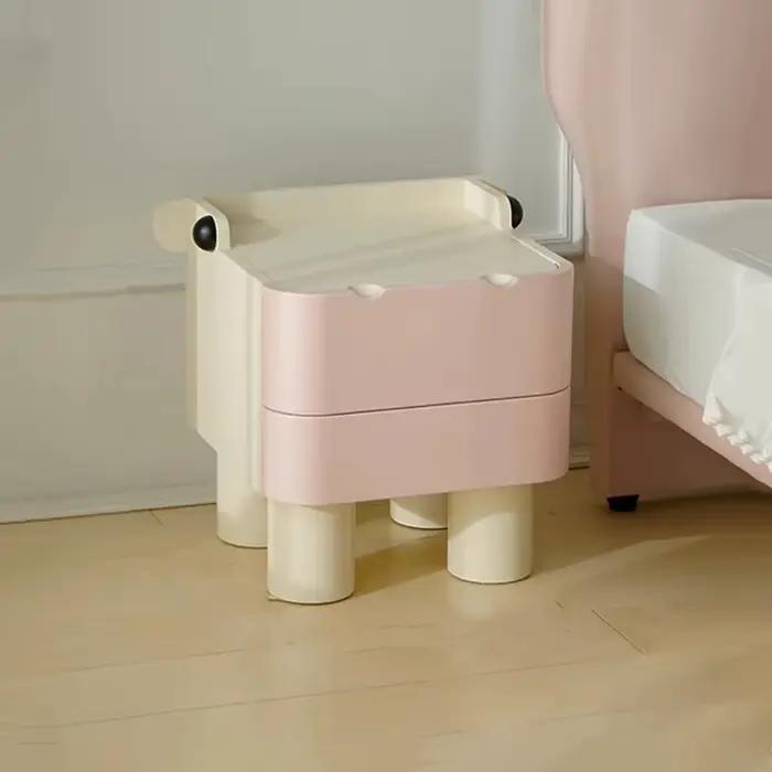 Table De chevet De beauté moderne, tiroir tendance, Table De chevet élégante, Design classique, meubles De dortoir
