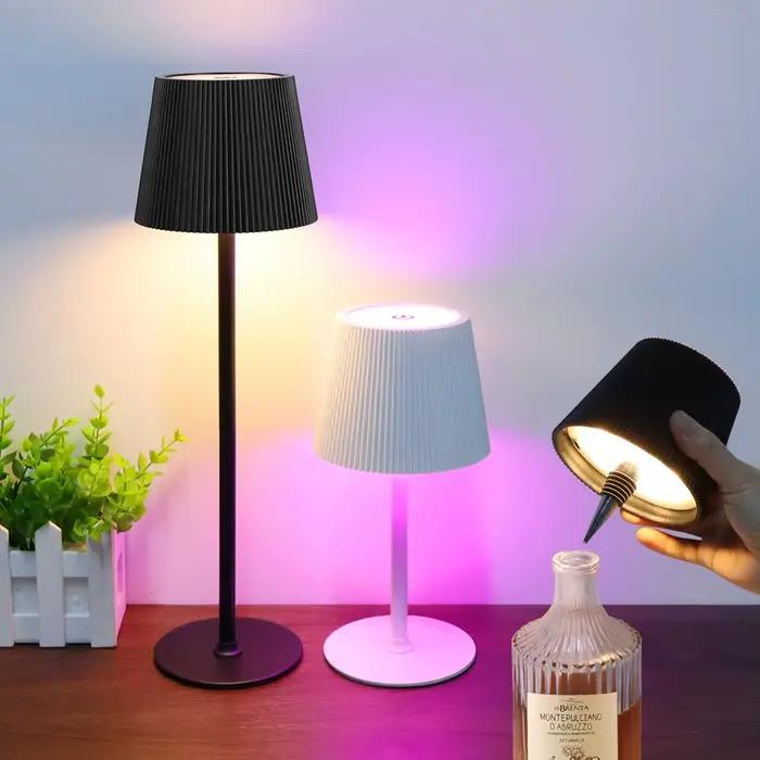 Lampe de chevet LED, base de lampe DIY
