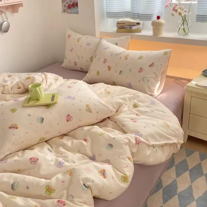 Parure de lit 100% coton