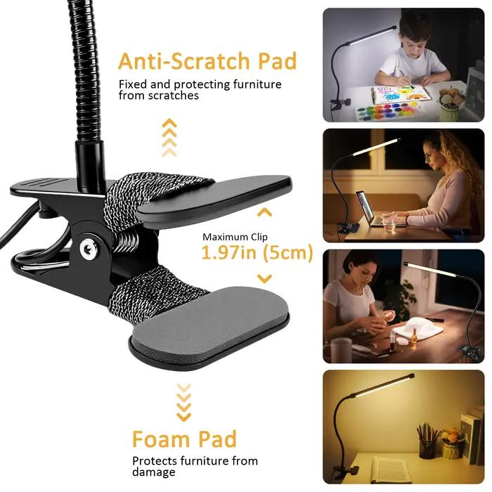 Lampe de lecture LED à clipser