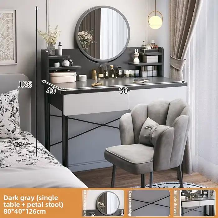 Table de maquillage pour petit appartement