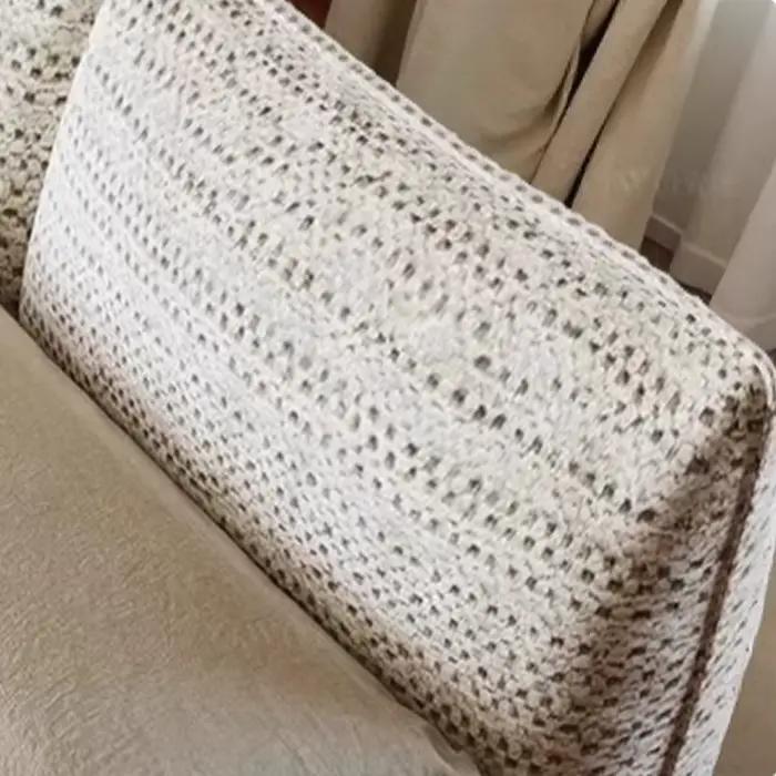 Cadre de lit double 180x200cm en bois massif