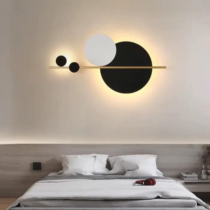 Lampe de chevet de chambre minimaliste moderne