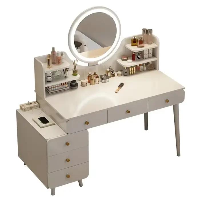 Commodes de maquillage nordiques pour filles