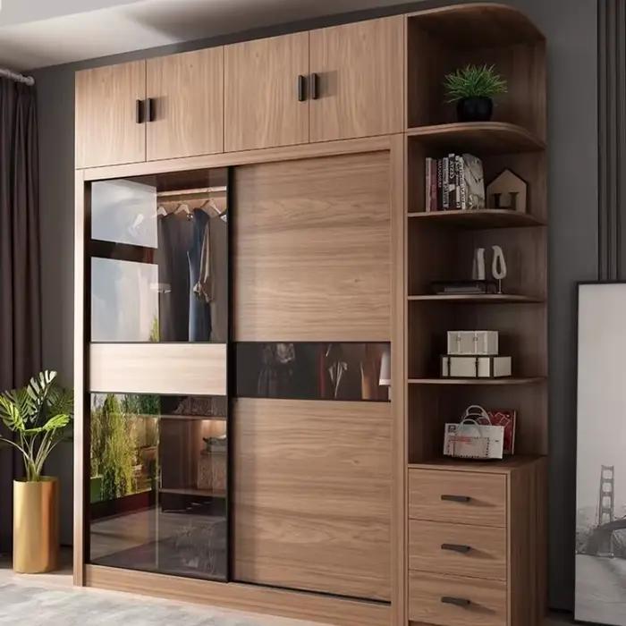 Rangement suspendu garde-robe vêtements Dressing parfum armoire en bois Organization
