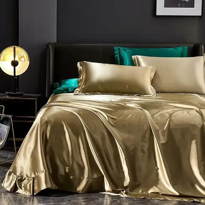 Parure de lit 100% soie Pure
