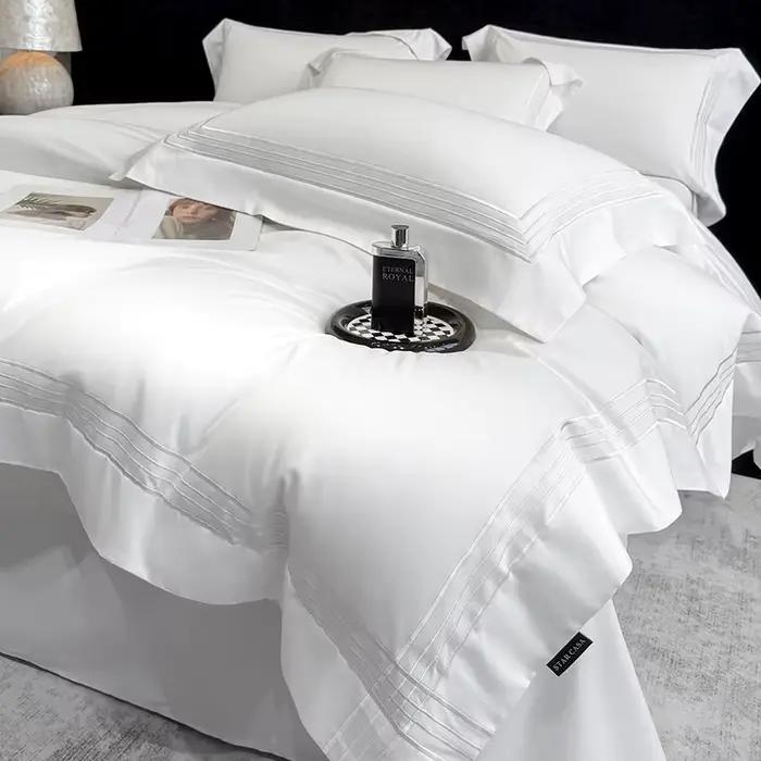 Ensemble de literie de luxe 100% coton égyptien