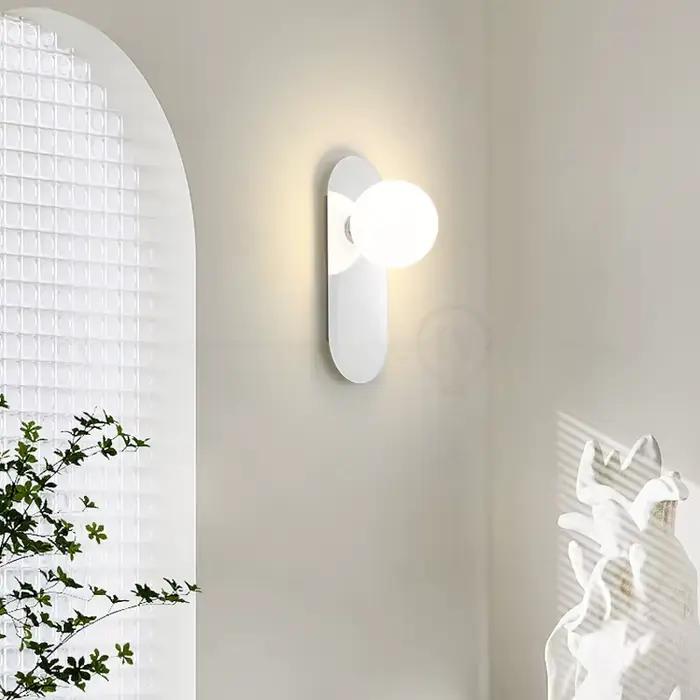 Applique Murale en Argent Galvanisé