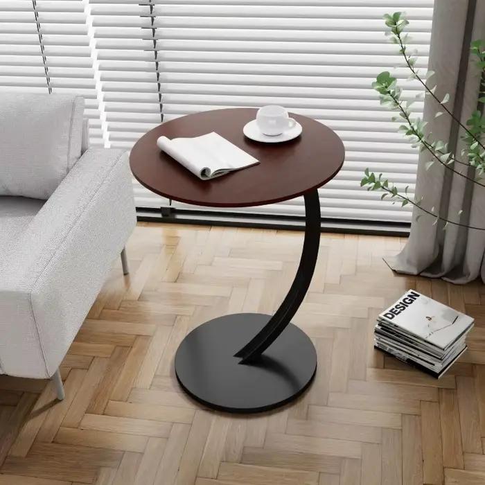 Petite Table d'appoint ronde minimaliste moderne scandinave