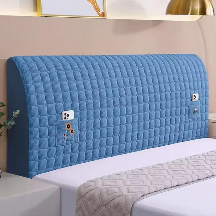 Juste de tête de lit lavable en peluche douce nordique
