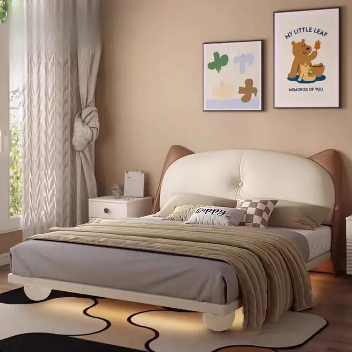 Veilleuse lit de rangement armoires esthétiques salon lits français princesse enfants Muebles Para dortoir accessoires pour la maison