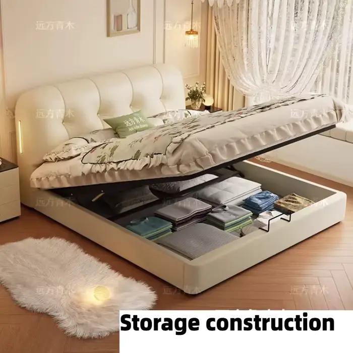 Lit moderne 200x220cm pour 2 personnes