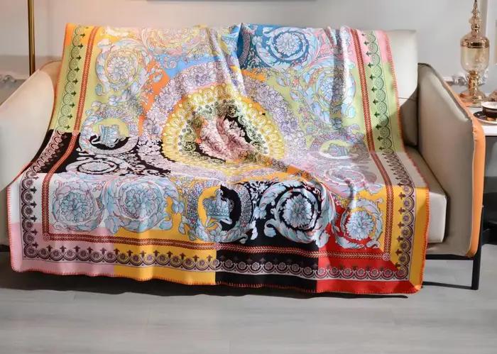 Couverture en velours imprimé léopard pour chambre à coucher
