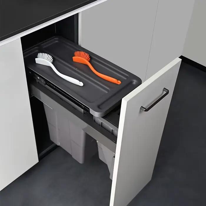 Armoire à double compartiment dissimulée