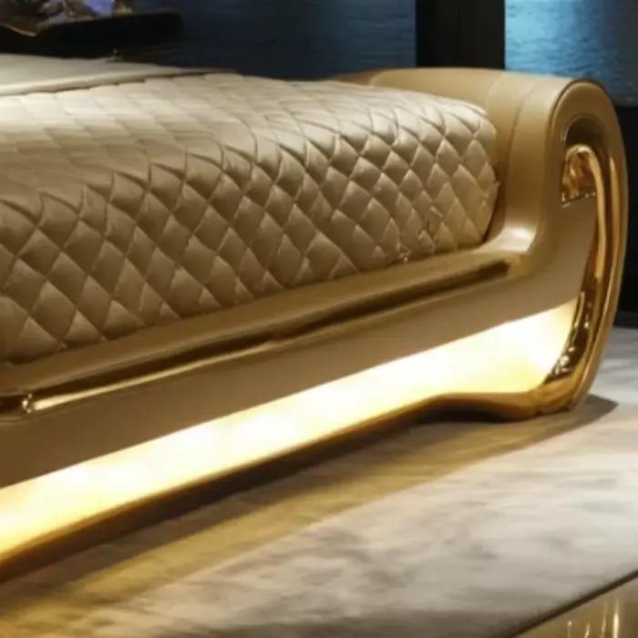 Style de sommeil notre lit Queen moderne lit Double à la mode enfants Design élégant n'importe quel thème de chambre Cama Casal décoration de la maison