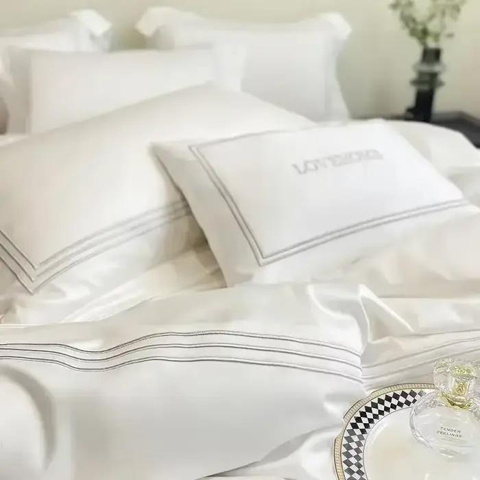 Parure de lit 100% coton haut de gamme