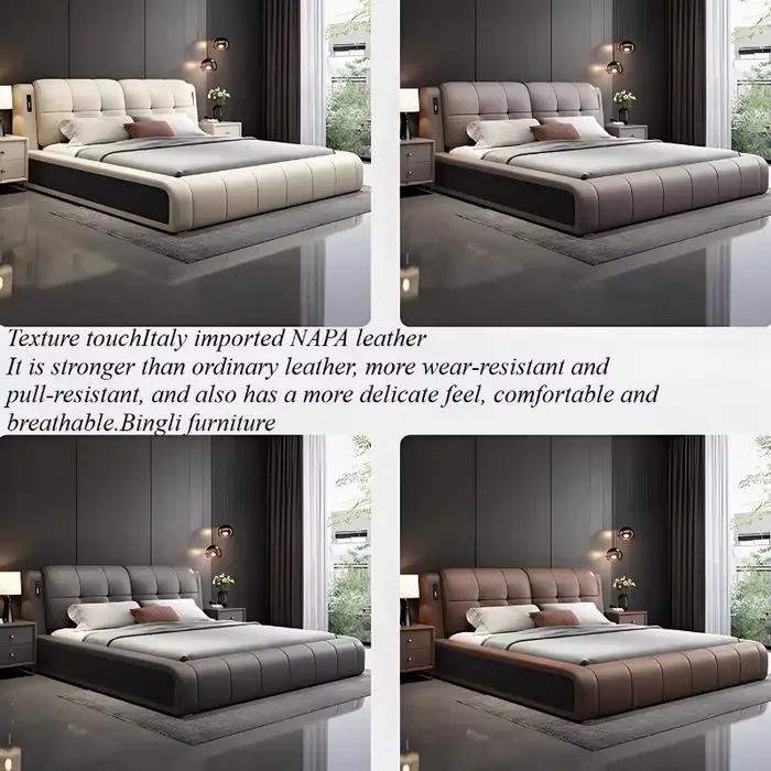 Tête de lit de rangement unique et minimaliste