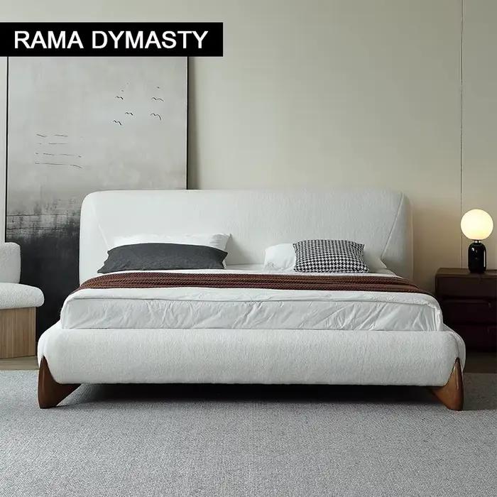 Lit hypothécaire ami en Tissu Personnalisé avec Dos Doux