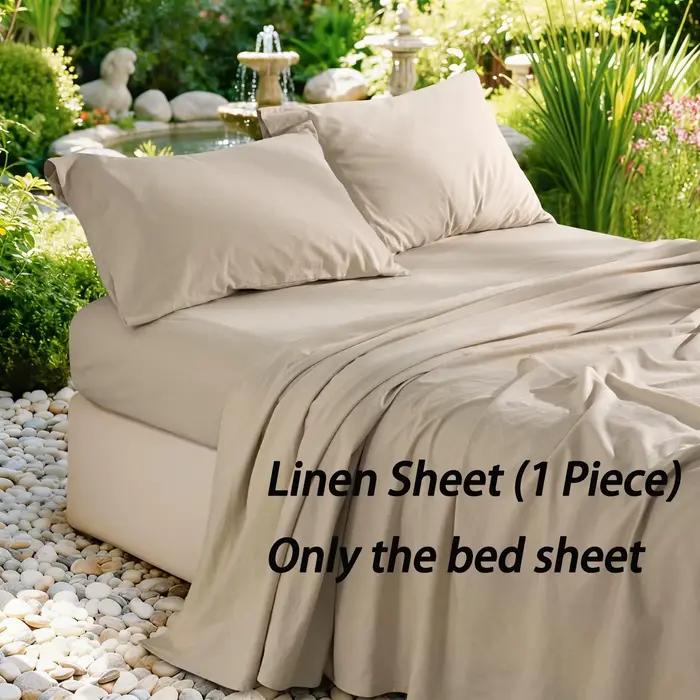 Drap en lin pur français 100% (1 pièce)