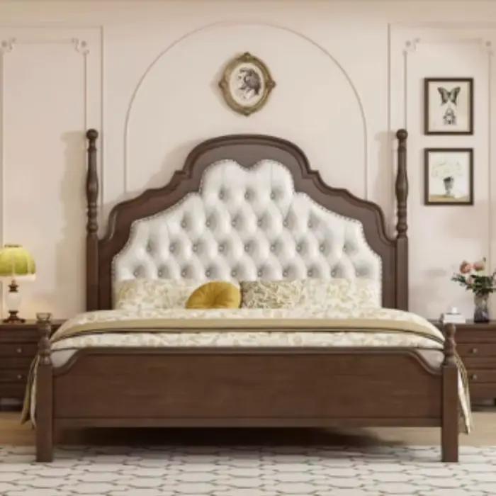 Lit esthétique Queen Size pour lecture