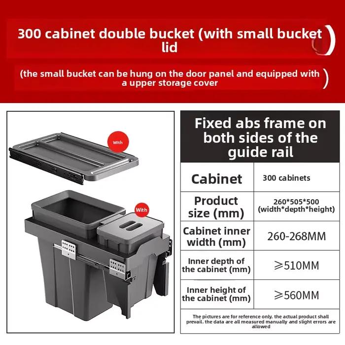 Armoire à double compartiment dissimulée