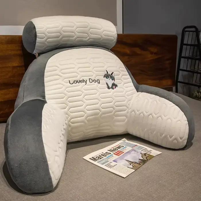 Grand coussin de dossier en Latex pour tête de lit et dortoir