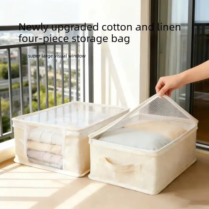 Sac de rangement pliable pour armoire à linge