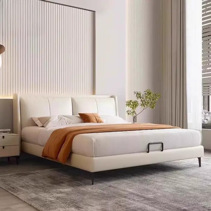 Chambre à coucher lit esthétique moderne luxe King salon lit deux personnes dormir Muebles Para dortoir meubles de maison décoration