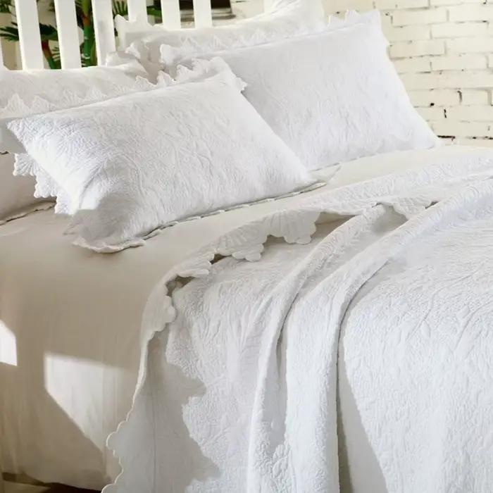 Couvre-lit en coton matelassé