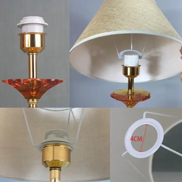 Abat-jour de lampe de Table rétro en tissu de lin