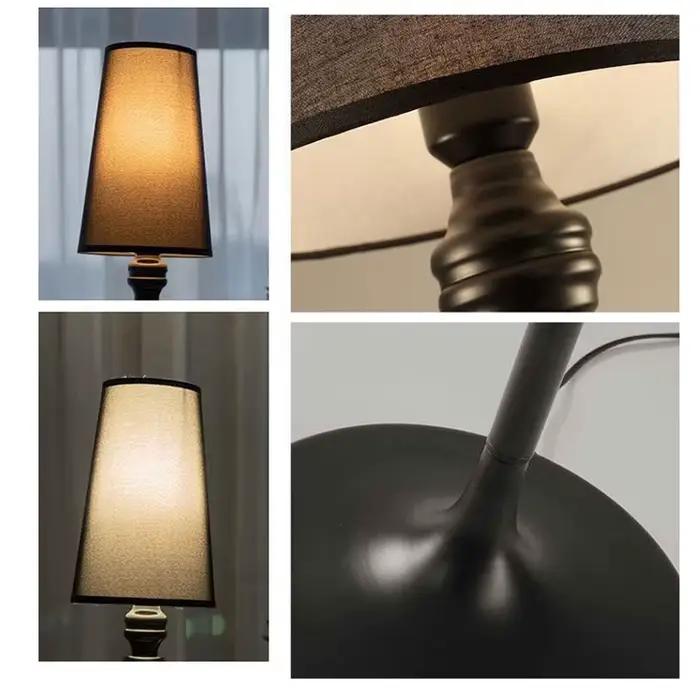 Lampe de chevet Simple et confortable pour chambre à coucher, lampe de Table de lecture pour étude, décoration de salon, éclairage de garde de chambre d'hôtel, lampe de bureau