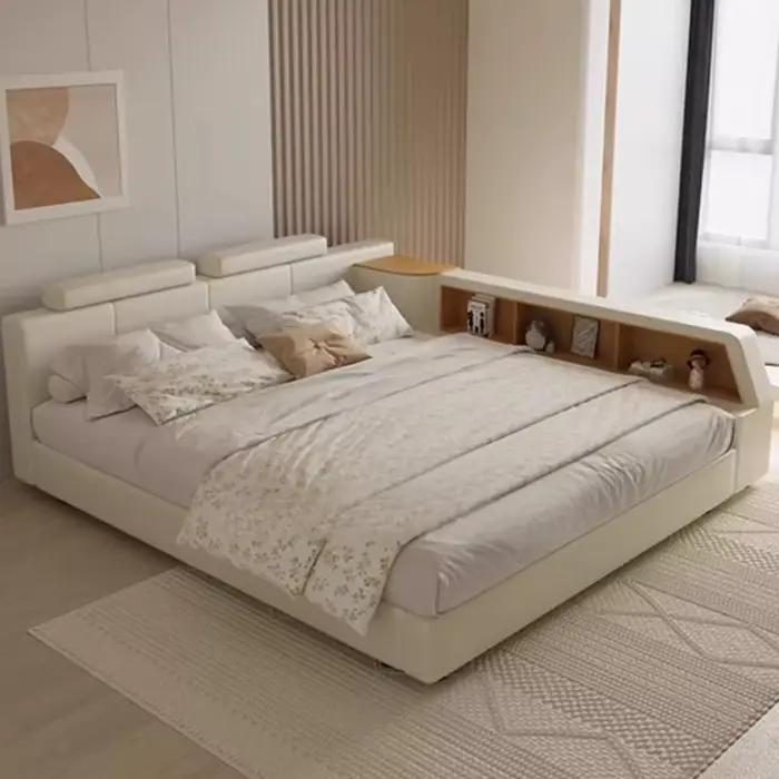 Tête de lit fantaisie cadre japonais Unique princesse lit de couchage chambre Double Muebles Para dortoir maison accessoires