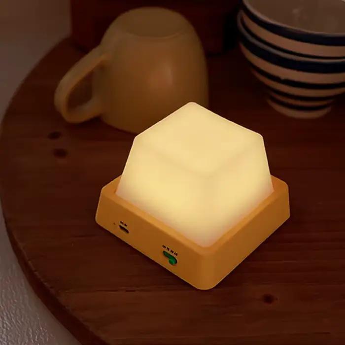 LED veilleuses lampe de Table de chevet décoration de chambre USB lampe à LED Rechargeable décor vacances bébé chambre pour cadeau d'anniversaire