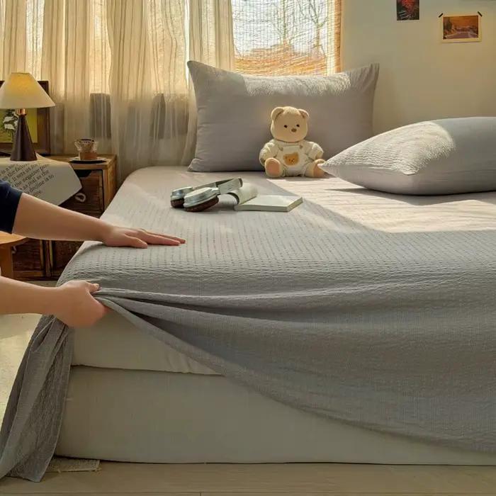 Drap plat pour lit Queen Size