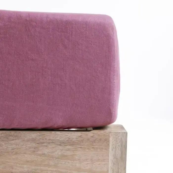 Drap-housse 100% lin, housse de matelas