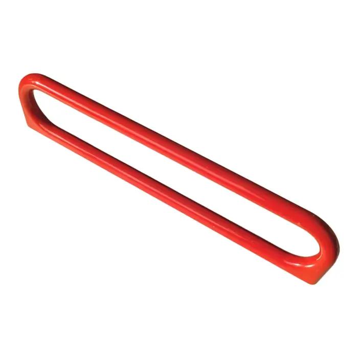 Armoire rouge chinoise tire poignée de porte minimaliste en métal