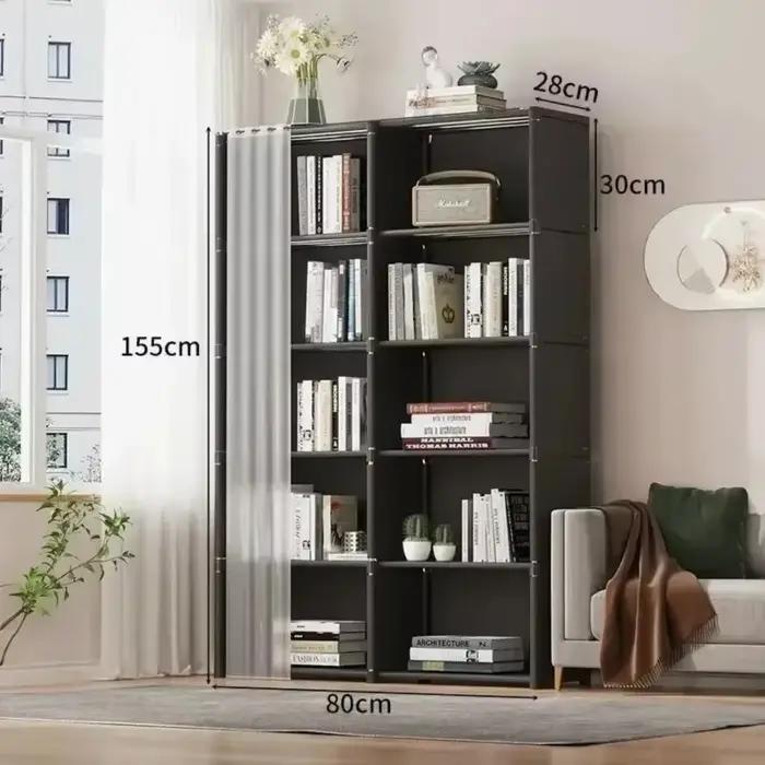 Armoire de rangement multi-niveaux 5/6